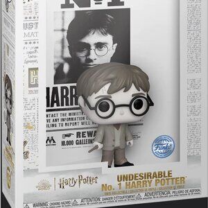 Funko Pop! Harry Potter Wanted Poster Undesirable # 175Exclusive IN HAND